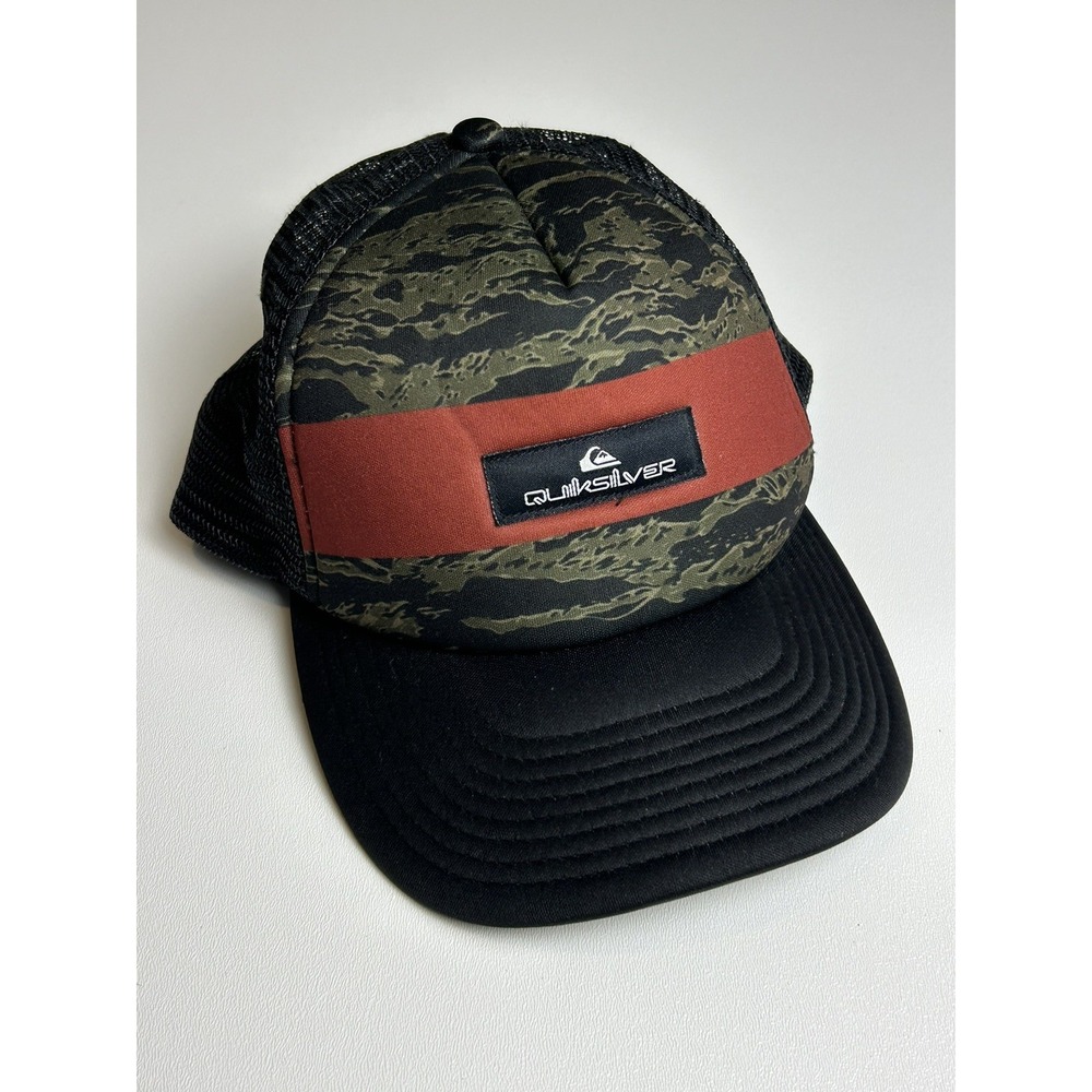 Quiksilver Kookaburra Coop Mens‎ Adjustable Snapback Trucker Hat